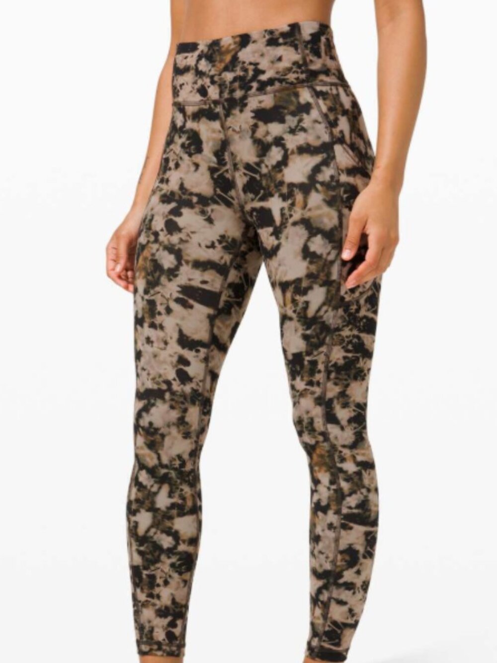 Lululemon Invigorate High-Rise Tight 25" DRLM Pockets Size 4 NWT